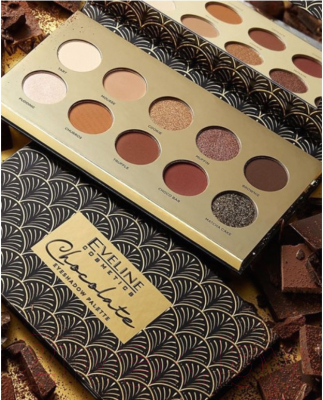 Изображение товара Палетка теней для век Eveline Cosmetics Chocolate (10г)