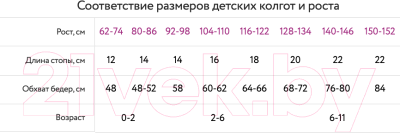 Колготки детские Mark Formelle 700K-1777 (р-р 140-146, туман)