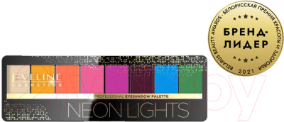 Палетка теней для век Eveline Cosmetics Eyeshadow Professional Palette 06 Neon Lights