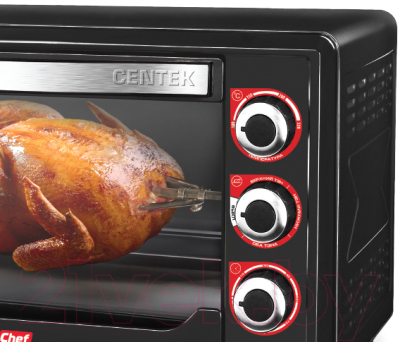 Ростер Centek CT-1530-36 Grill (черный)