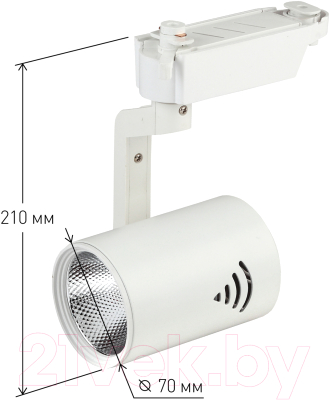 Трековый светильник ЭРА TR1-20 WH / Б0032098 (белый)