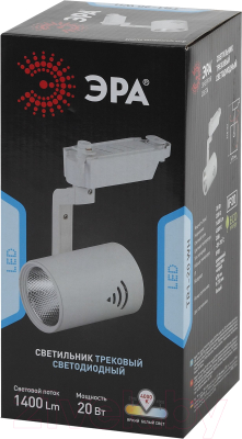 Трековый светильник ЭРА TR1-20 WH / Б0032098 (белый)