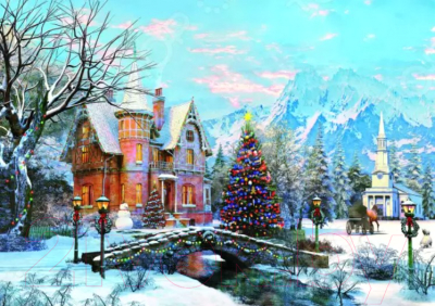 

Пазл Trefl, Зимний пейзаж / 10439