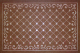 Коврик грязезащитный Kovroff Ромбы 60x90 / П/10/03/03 (коричневый) - 