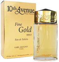 

Туалетная вода Jean Jacques Vivier, 10ТН Avenue Fine Gold Men