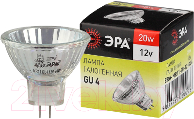 Лампа ЭРА GU4-MR11-20W-12V-30CL / C0027361