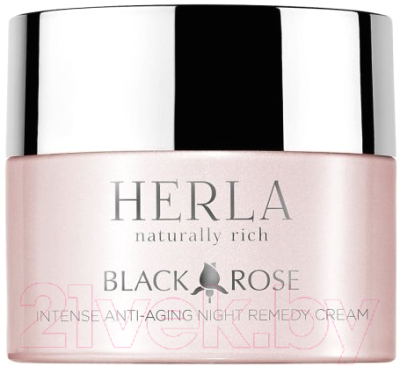 Крем для лица Herla Black Rose Intense Anti-Aging Night Remedy Cream (50мл)