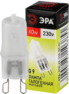 Лампа ЭРА G9-JCD-60-230V-FR / C0027364