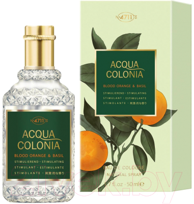 Одеколон N4711 Acqua Colonia Stimulating - Blood Orange & Basil (50мл)