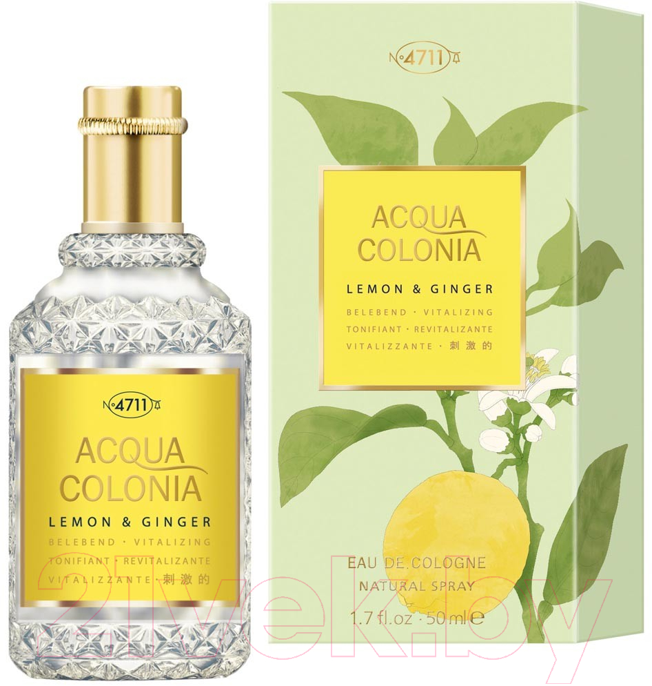 Одеколон N4711 Acqua Colonia Vitalizing - Lemon & Ginger (50мл)