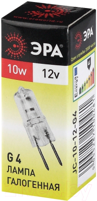 Лампа ЭРА G4-JC-10W-12V / C0027367