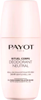 

Дезодорант шариковый Payot, Rituel Corps Deodorant Neutral 24HR Gentle Roll-On