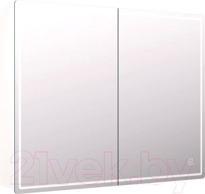 Шкаф с зеркалом для ванной Vigo Geometry 800