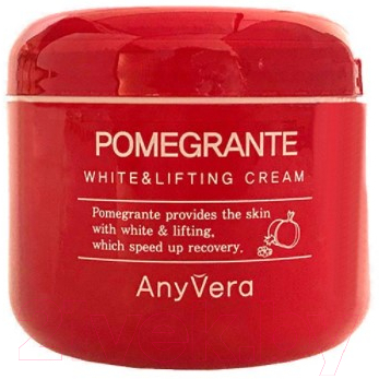 Крем для лица Cellio Anyvera Cream Pomegrante Омолаживающий с экстрактом граната (100мл)