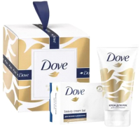 

Набор косметики для тела Dove, С любовью для вас 2021 Крем питательный 50мл+Крем-мыло 135г