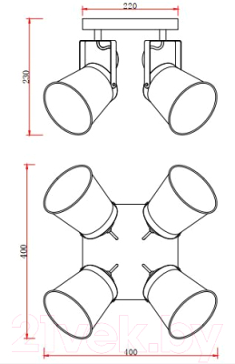 Спот Rivoli Acuto 7015-704 / Б0044770