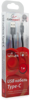 

Кабель Cablexpert, CC-S-USBC01Bk-1M