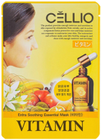 

Маска для лица тканевая Cellio, Витамины
