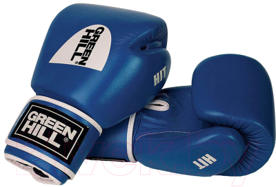 Изображение товара Боксерские перчатки Green Hill HIT BGH-2257 / 14oz (синий)