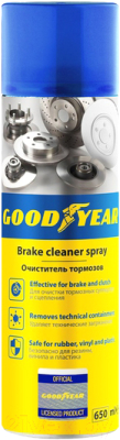 Очиститель тормозов Goodyear GY000726 (650мл)