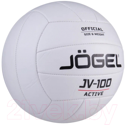 Мяч волейбольный Jogel JV-100 (размер 5, белый)