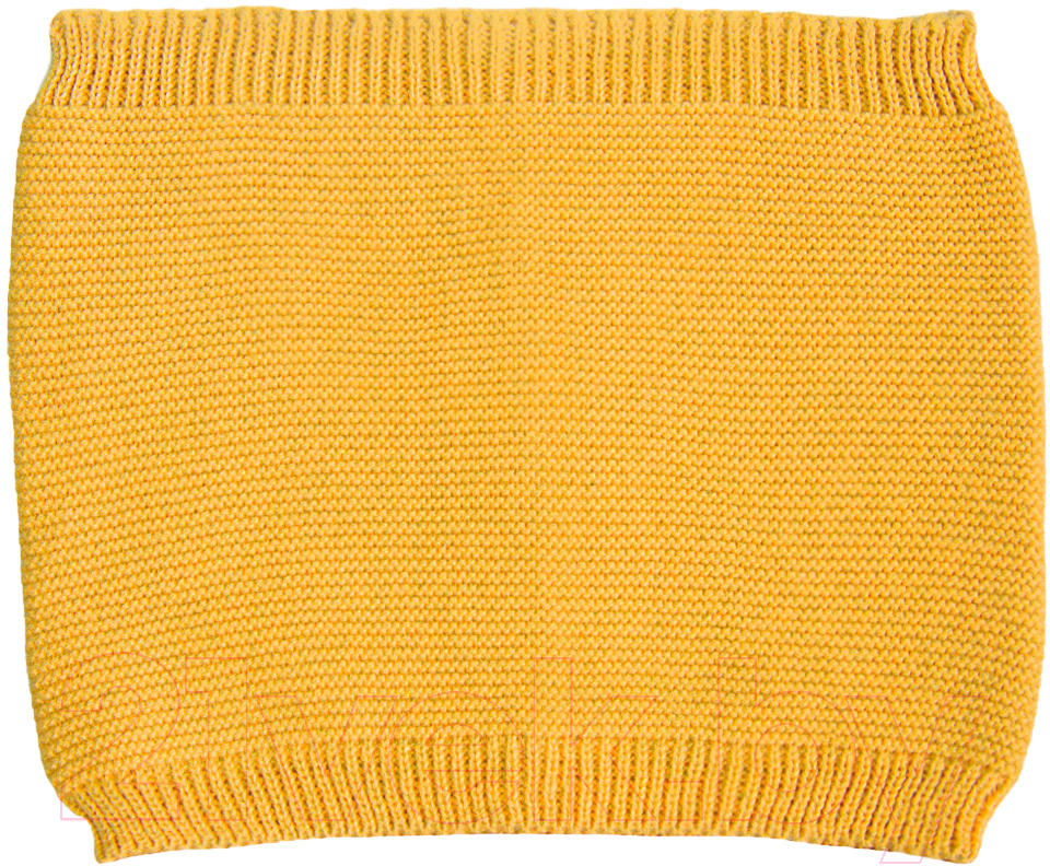 Шарф-снуд детский Amarobaby Pure Love Snood / AB-OD21-PLS9/04-1 (желтый) — фото 2