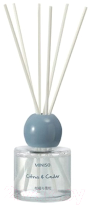 

Аромадиффузор Miniso, Dazzling Series Reed Diffuser Citrus Cedarwood / 7108