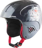 Шлем горнолыжный Alpina Sports 2021-22 Carat / A9035-63 (р-р 51-55, Naughty Cat) - 