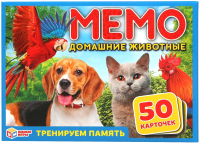 

Настольная игра Умные игры, Мемо. Домашние животные / 4630115527244