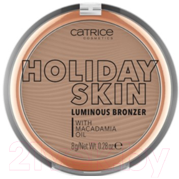 

Бронзер Catrice, Золотистый;коричневый, Holiday Skin Luminous Bronzer тон 010