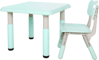 Комплект мебели с детским столом Pituso L-ZY07 (ментоловый) - 