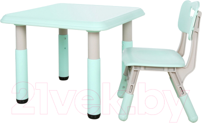 Комплект мебели с детским столом Pituso L-ZY07 (ментоловый)