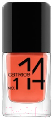 

Лак для ногтей Catrice, Оранжевый, ICONails Gel Lacquer, тон 114