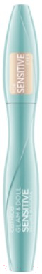 

Тушь для ресниц Catrice, Черный, Glam & Doll Sensitive Volume Mascara черный