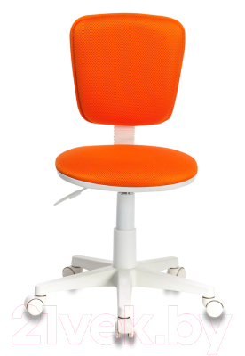Изображение товара Кресло детское Бюрократ CH-W204NX (оранжевый TW-96-1/пластик белый)