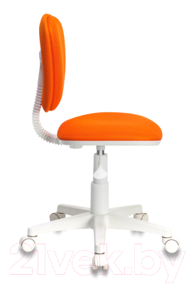 Изображение товара Кресло детское Бюрократ CH-W204NX (оранжевый TW-96-1/пластик белый)