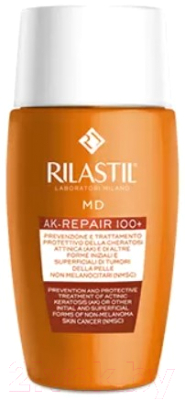 Флюид для лица Rilastil Ak-Repair SPF100 для увлажнения и защиты кожи (50мл)