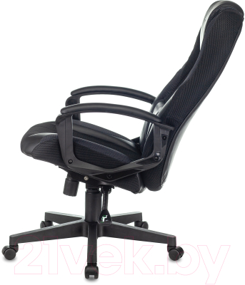 Кресло геймерское Бюрократ Zombie 9 (черный/серый)