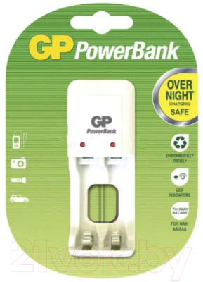 

Зарядное устройство для аккумуляторов GP Batteries, PB330GS