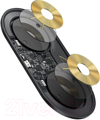 Зарядное устройство беспроводное Baseus Simple 2in1Turbo Edition 24W / TZWXJK-B01 (черный)