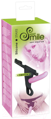 Страпон Orion Versand Smile Silicone / 5040840000 (розовый)