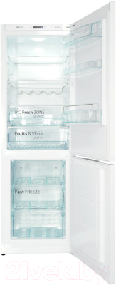 Холодильник с морозильником Snaige RF56NG-P500NF