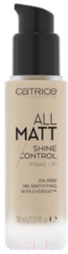 Тональный крем Catrice All Matt Shine Control Make Up Тон 010N (30мл)