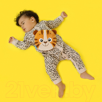Игрушка-грелка детская Мякиши Тигр Бой с вишневыми косточками / 700