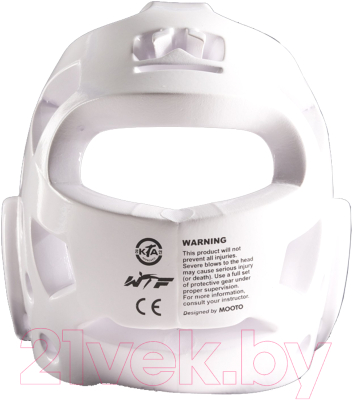 Шлем для таэквондо Mooto WT Extera S2 / 50581 (XL, белый)