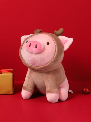 Мягкая игрушка Miniso Mini Family Series. Поросенок / 8832 (олень)