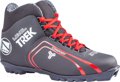 

Ботинки для беговых лыж TREK, Черный, Level SNS