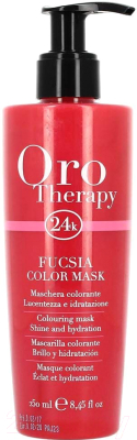 

Тонирующая маска для волос Fanola, Розовый, Oro Therapy 24k увлажняющая фуксия