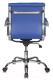 Миниатюра изображения товара Кресло офисное Бюрократ CH-993-Low (синий/низкая спинка/хром)