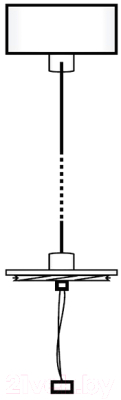 Потолочный светильник Azzardo Erebus Base pendant / AZ3392 (белый)